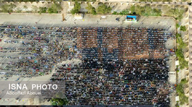 اقامه نماز عید فطر در مهریز