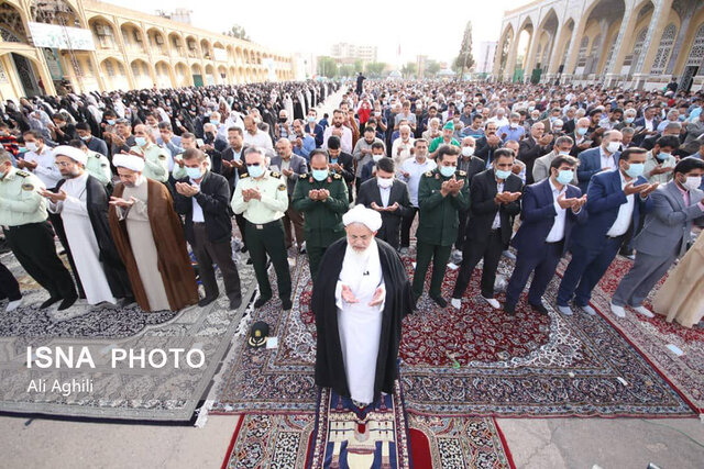 اقامه نماز عید فطر در یزد 