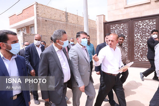 بازدید معاون رئیس جمهور از مناطق سیلزده یزد 