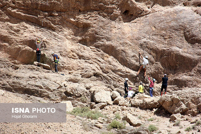جشنواره بینالمللی سنگنوردی اردکان یزد