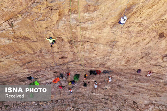 پایان رویداد بزرگ و بینالمللی جشنواره صخرهنوردی در اردکان