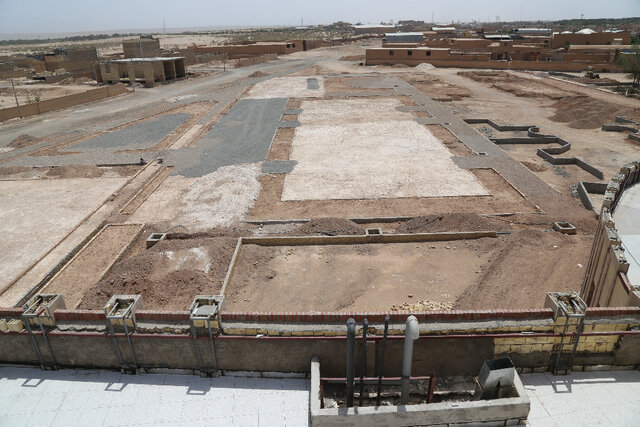 پیشرفت ۵۰ درصدی فرهنگسرای بهمن یزد پس از ۹ سال