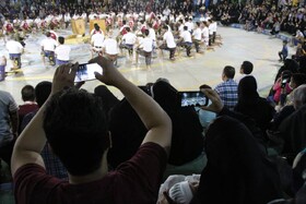 گردهمایی بزرگ باستانی‌کاران در میدانگاه خورشید پارک غدیر میبد