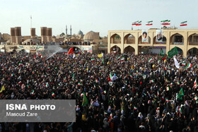 اجتماع بزرگ «سلام فرمانده» در تاریخی‌ترین میدان یزد