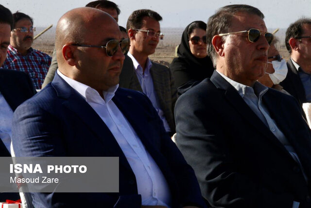 کلنگ خط تولید ۴۰۰ هزار تنی وایر در فولاد آلیاژی ایران به زمین خورد