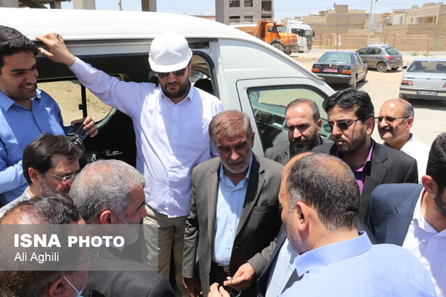 بازدید میدانی نائب رئیس مجلس از طرحهای عمرانی یزد