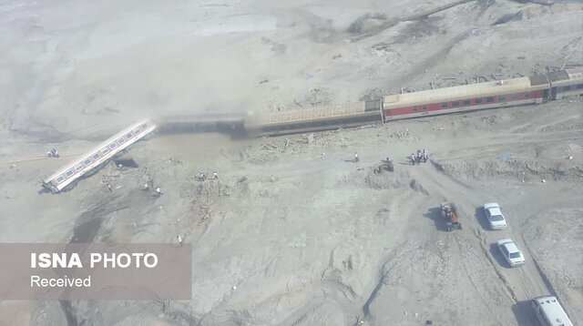 انتقال تاکنون ۴۱ مصدوم حادثه قطار به بیمارستان طبس