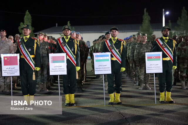 افتتاحیه مسابقات تک تیراندازان نظامیان جهان در یزد 