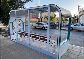 آغاز نوسازی سرپناه ایستگاههای اتوبوس محدوده بافت تاریخی یزد