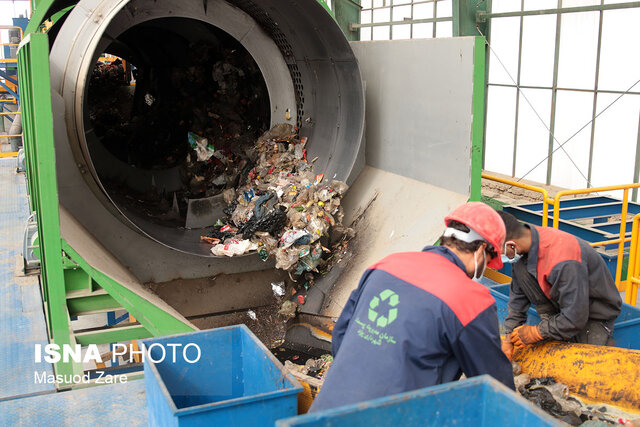 بازیافت به وسعت تولید زبالههای شهر یزد