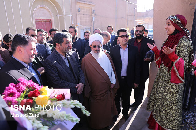 افتتاح مجموعه گردشگری باغ علی نقی خان تفت با حضور وزیر میراث 