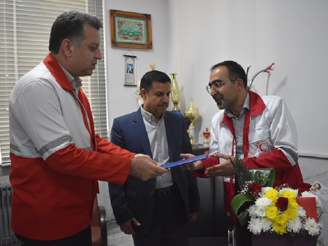 سرپرست جدید هلال احمر بهاباد معرفی شد