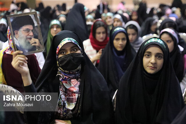 اجتماع دختران حاج قاسم در یزد