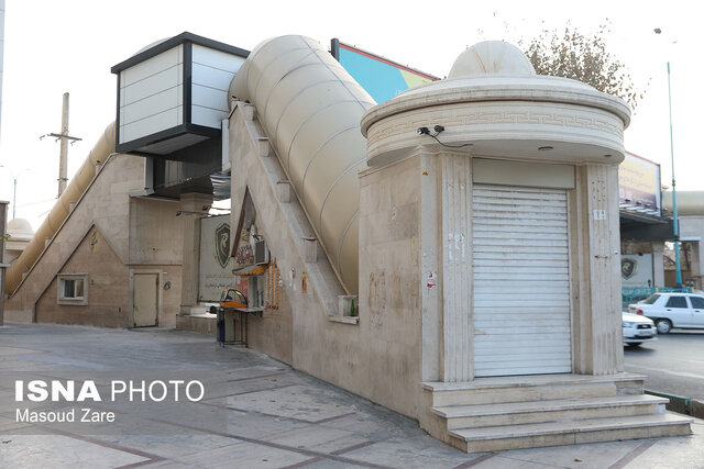 معمای پیچیده ساماندهی یک پل عابر پیاده در شهر یزد