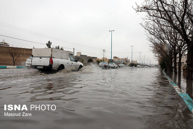 باز باران، باز آبگرفتگی معابر یزد/ مدیریت شهری حلقه مفقود در بارشها