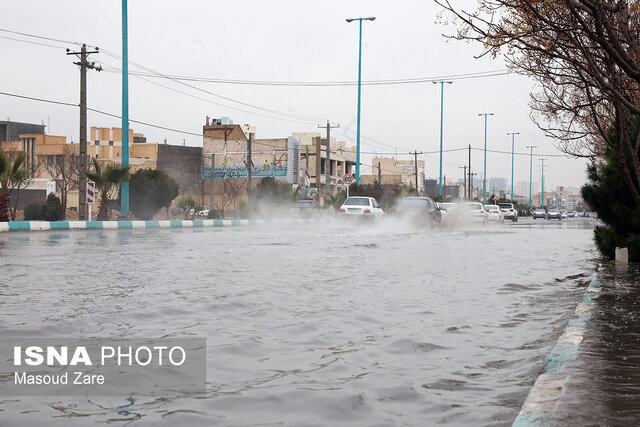 باز باران، باز آبگرفتگی معابر یزد/ مدیریت شهری حلقه مفقود در بارشها