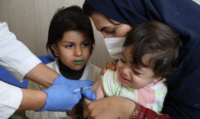 واکسینه شدن ۴۰ درصدی کودکان غیر ایرانی در یزد 