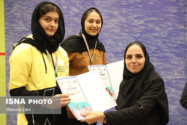 پایان مسابقات بینالمللی اسکواش «یزدجونیور» با معرفی برترینها