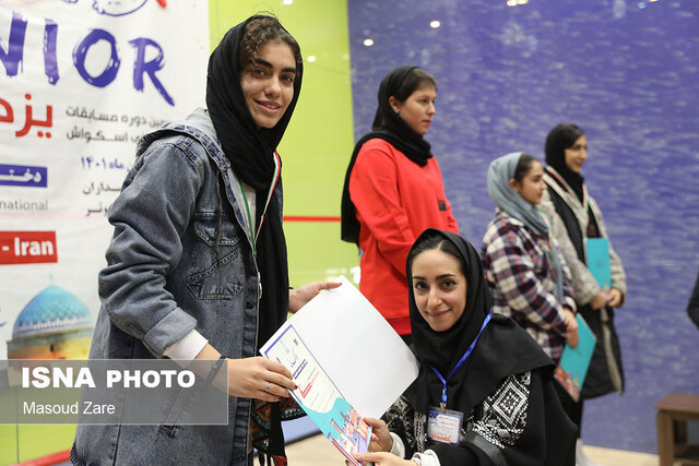 پایان مسابقات بینالمللی اسکواش «یزدجونیور» با معرفی برترینها