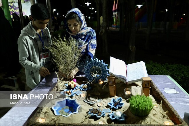 پنجمین دوره جشنواره سفره هفت سین در یزد برگزار شد 3 پنجمین دوره جشنواره سفره هفت سین در یزد برگزار شد