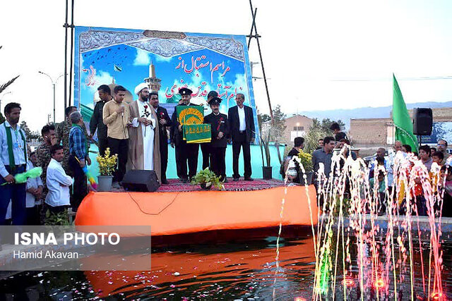 استقبال گرم مردم ولایتمدار بهاباد از کاروان خدام رضوی