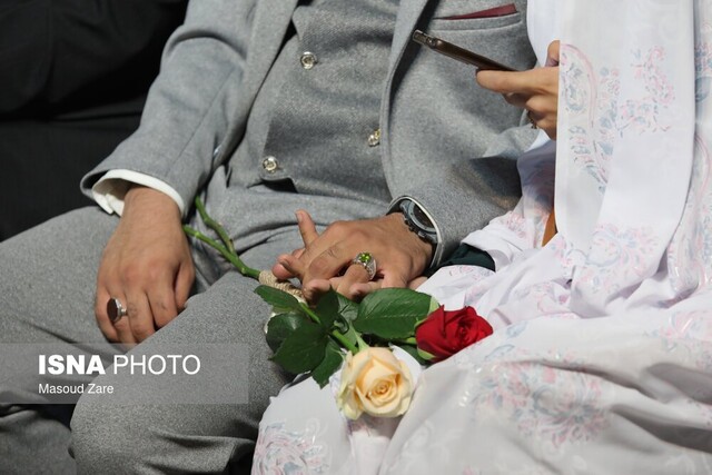 ۱۱۰ زوج یزدی پیوندشان را در باغ جهانی دولت آباد جشن گرفتند