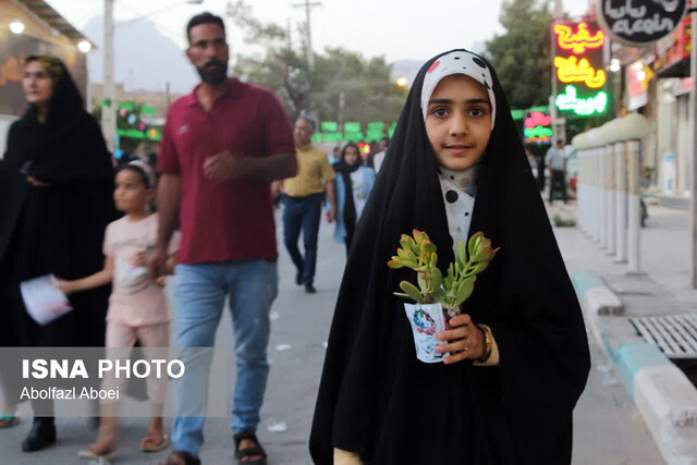 مهمونی ۱.۵ کیلومتری غدیر در مهریز