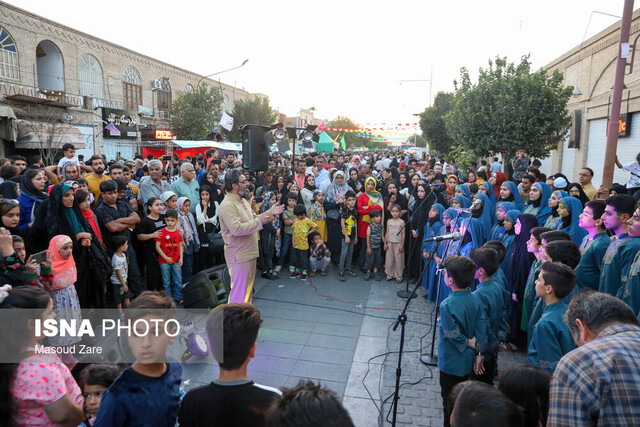 جشنی به درازای خیابان قیام یزد