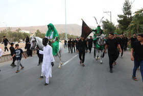 حرکت نمادین کاروان امام حسن(ع) از مکه به سوی کربلا