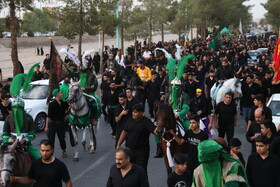 حرکت نمادین کاروان امام حسن(ع) از مکه به سوی کربلا