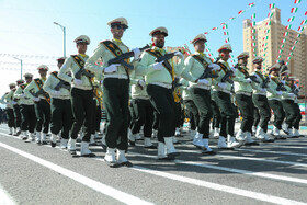 مراسم رژه نیروهای مسلح در یزد
