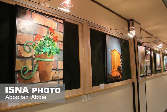برپایی نمایشگاه گروهی هنرمندان نقاش مهریز