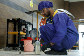 مسابقات ملی مهارت صافکاری و نقاشی خودرو در یزد