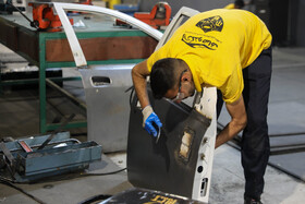 مسابقات ملی مهارت صافکاری و نقاشی خودرو در یزد