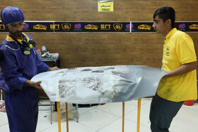 مسابقات ملی مهارت صافکاری و نقاشی خودرو در یزد