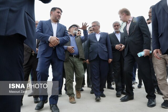 افتتاح خط انتقال پساب یزد به معدن سرب و روی مهدی آباد