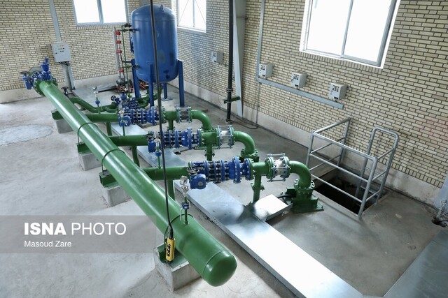 افتتاح خط انتقال پساب یزد به معدن سرب و روی مهدی آباد