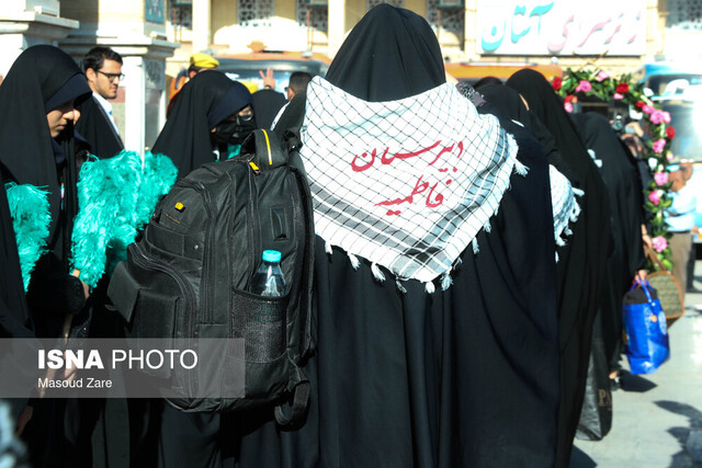 کاروانهای دانشآموزی راهیان نور یزد بدرقه شدند