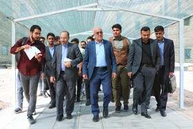 بازدید سپهر خلجی رئیس شورای اطلاع رسانی دولت از دانشگاه آزاد واحد یزد
