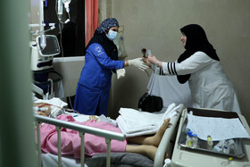 بزرگداشت روز پرستار در بیمارستان شهید صدوقی یزد