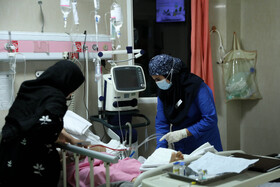 بزرگداشت روز پرستار در بیمارستان شهید صدوقی یزد