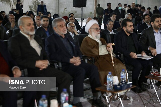 افتتاح یک مدرسه خیری ۱۲ کلاسه در اشکذر با حضور وزیر کشور