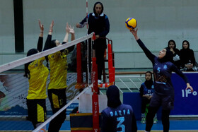 هفته داوزدهم لیگ برتر والیبال بانوان؛ هوران یزد - سپاهان اصفهان