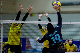 هفته داوزدهم لیگ برتر والیبال بانوان؛ هوران یزد - سپاهان اصفهان