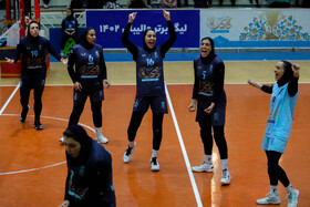 هفته داوزدهم لیگ برتر والیبال بانوان؛ هوران یزد - سپاهان اصفهان