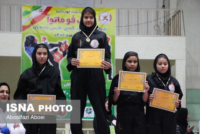 برگزاری مسابقههای کانگ فو ماتوآ زنان در مهریز یزد