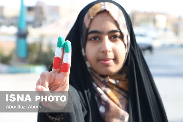 خروش وحدت در راهپیمایی ۲۲ بهمن مهریز