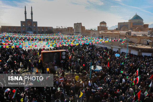 اعلام مسیرهای راهپیمایی ۲۲ بهمن در استان یزد اعلام مسیرهای راهپیمایی ۲۲ بهمن در استان یزد