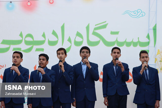 پیاده راه ولی عصر(عج) در یزد به مناسبت نیمه شعبان