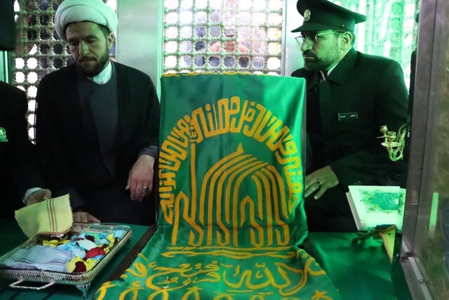 سایه پر مهر امام مهربانیها بر سر مردم باغشهر تاریخی یزد